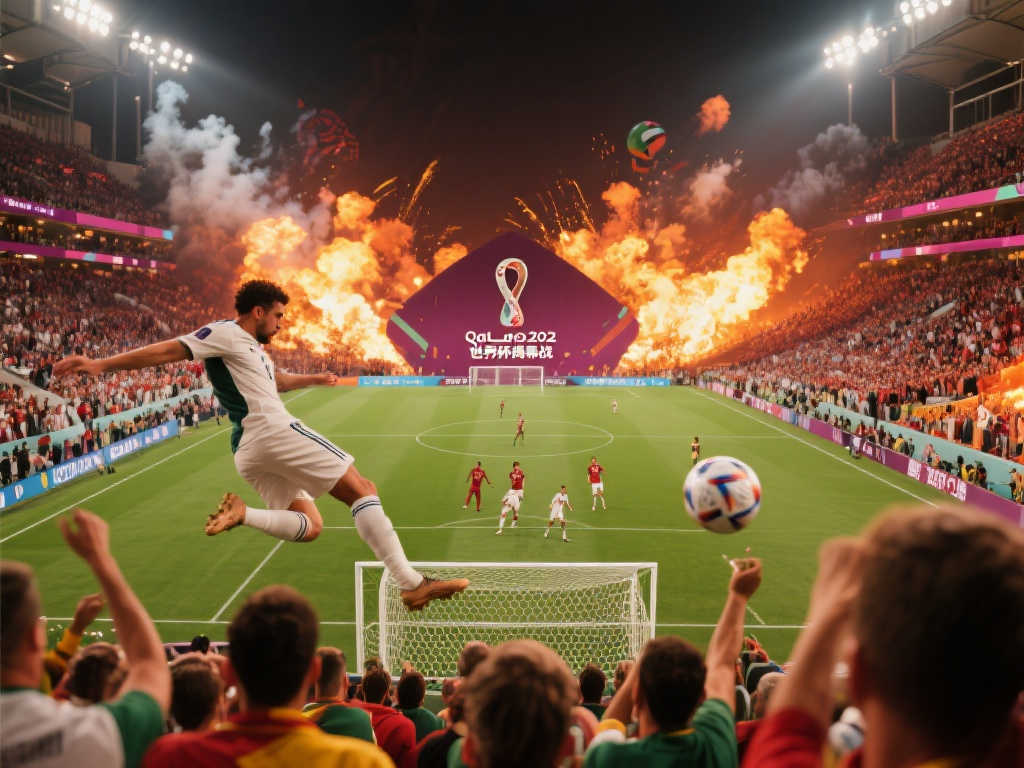 世界杯揭幕战高光时刻化身电影级视觉盛宴