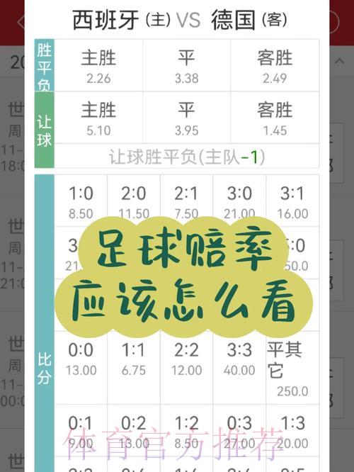 世界杯竞猜赔率全攻略：新手必知的核心要点